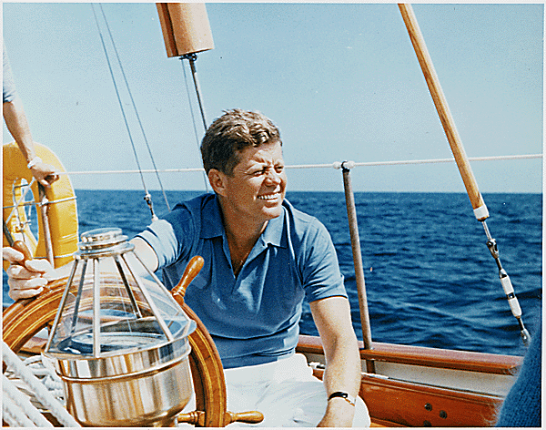 JFK in Hyannis Port