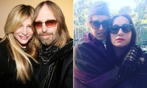Tom Petty et sa femme & ses filles