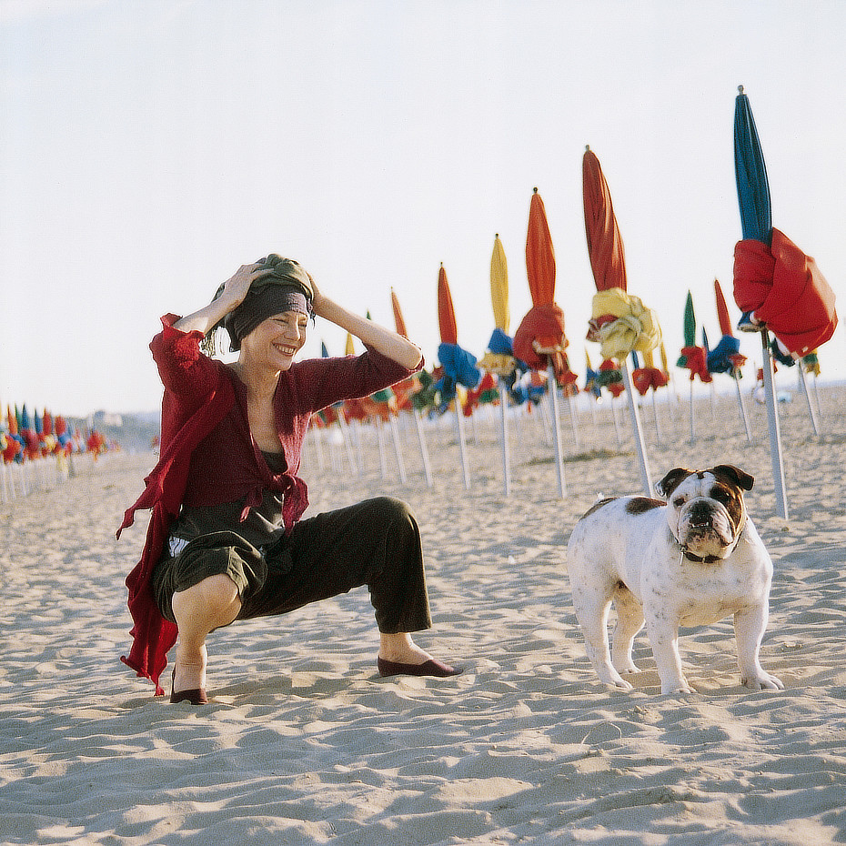 Jane Birkin in Deauville