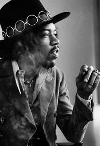 Jimi Hendrix by Baron Wolman 