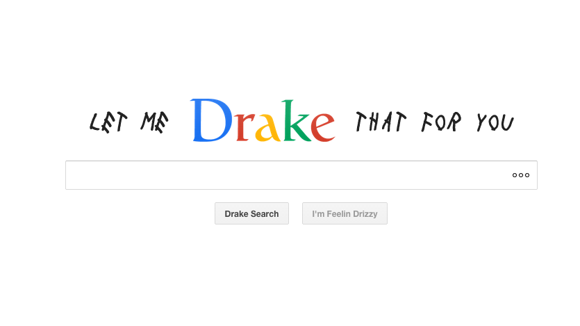 Let me Drake that