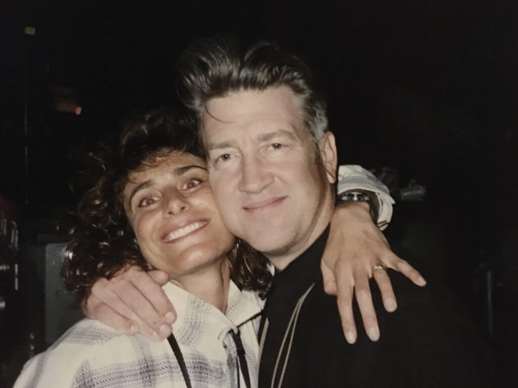 David Lynch and Cori Glazer