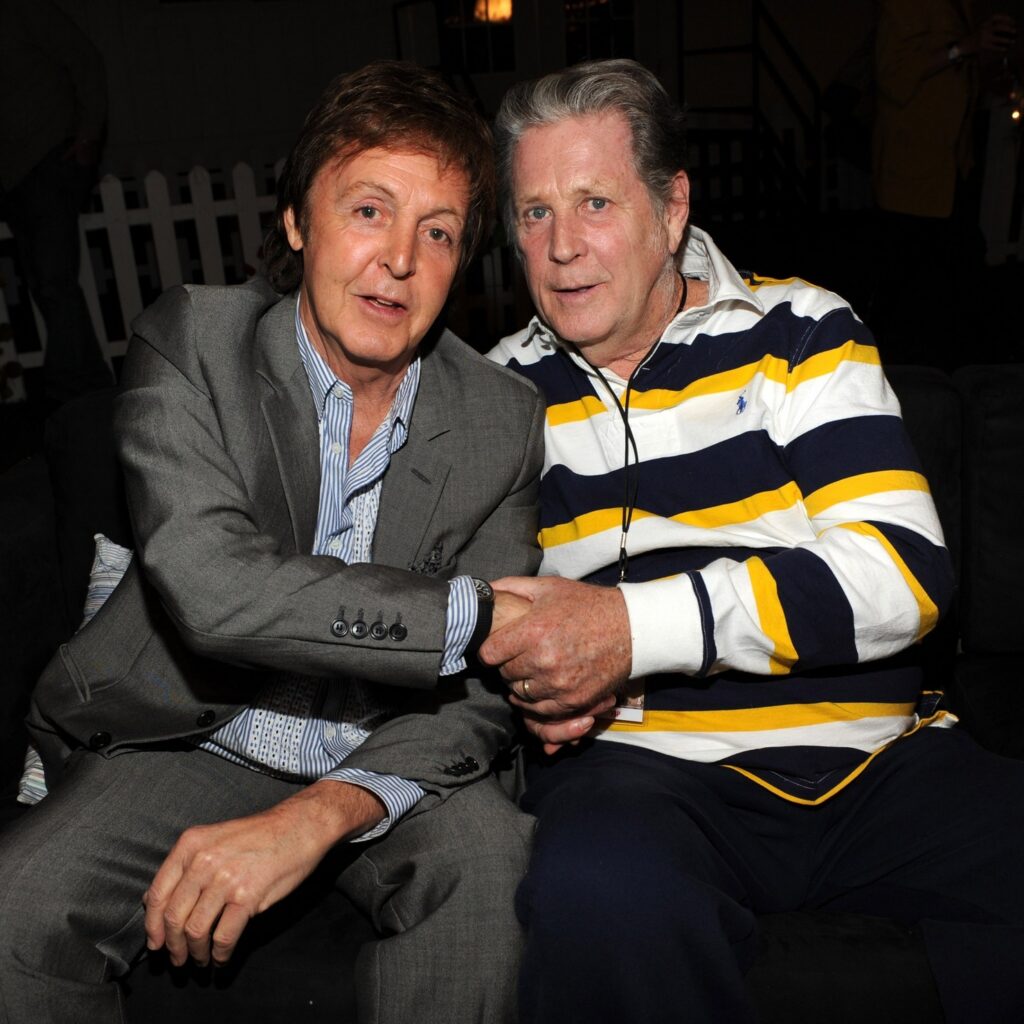 Paul McCartney & Brian Wilson