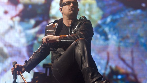 Bono fait du sport