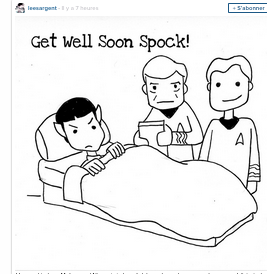 Prompt rétablissement Mr Spock
