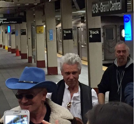U2 dans le métro