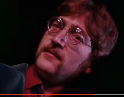 John Lennon during "A Day in a Life"