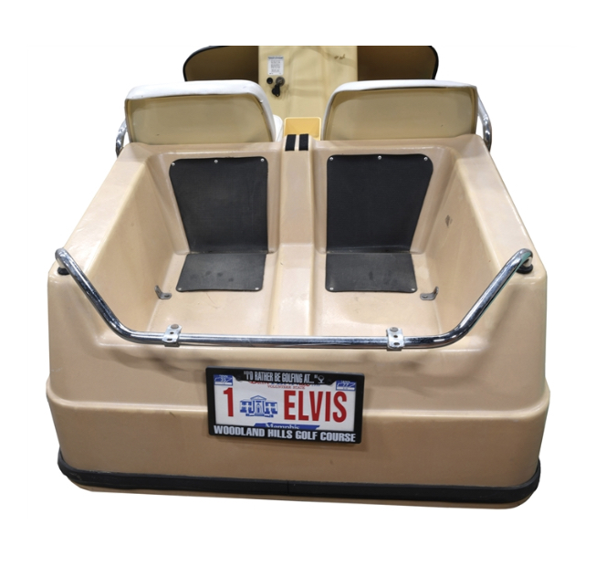 Elvis golf cart 