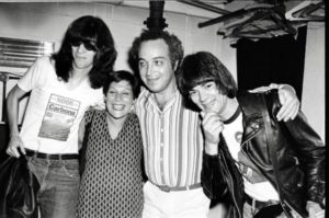 Seymour Stein & my favorite Ramones Joey and Dee Dee