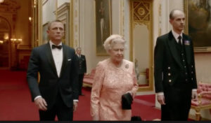 James Bond and the Queen