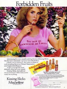 Maybelline-vintage-ad-for-Kissing-Slicks-from-1980