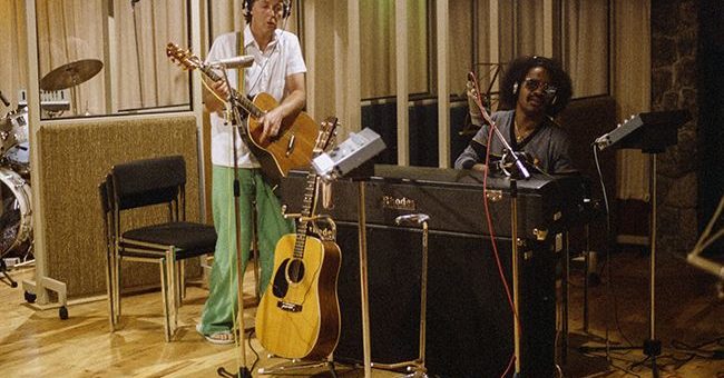 Stevie Wonder et Paul McCartney