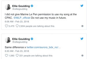 Twitter Ellie Goulding