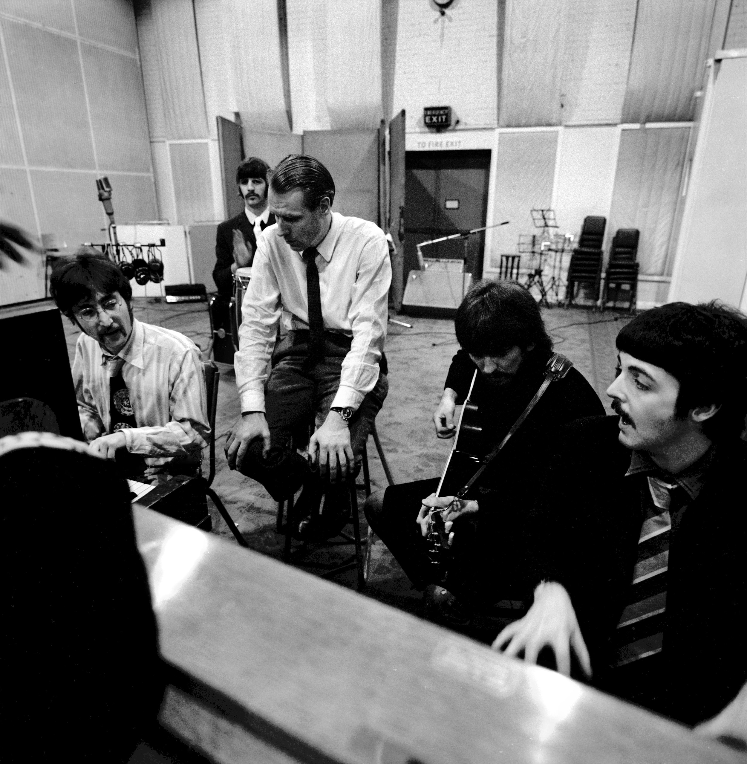 A Abbey Road avec les Beatles