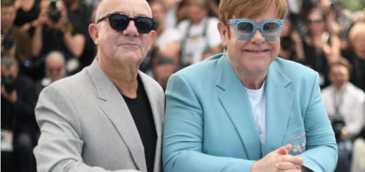 Bernie Taupin and Elton John