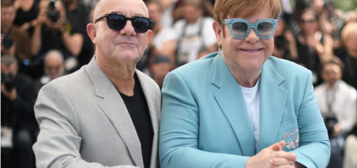 Bernie Taupin and Elton John