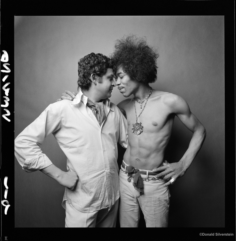 Jimi Hendrix et  Donald Silverstein