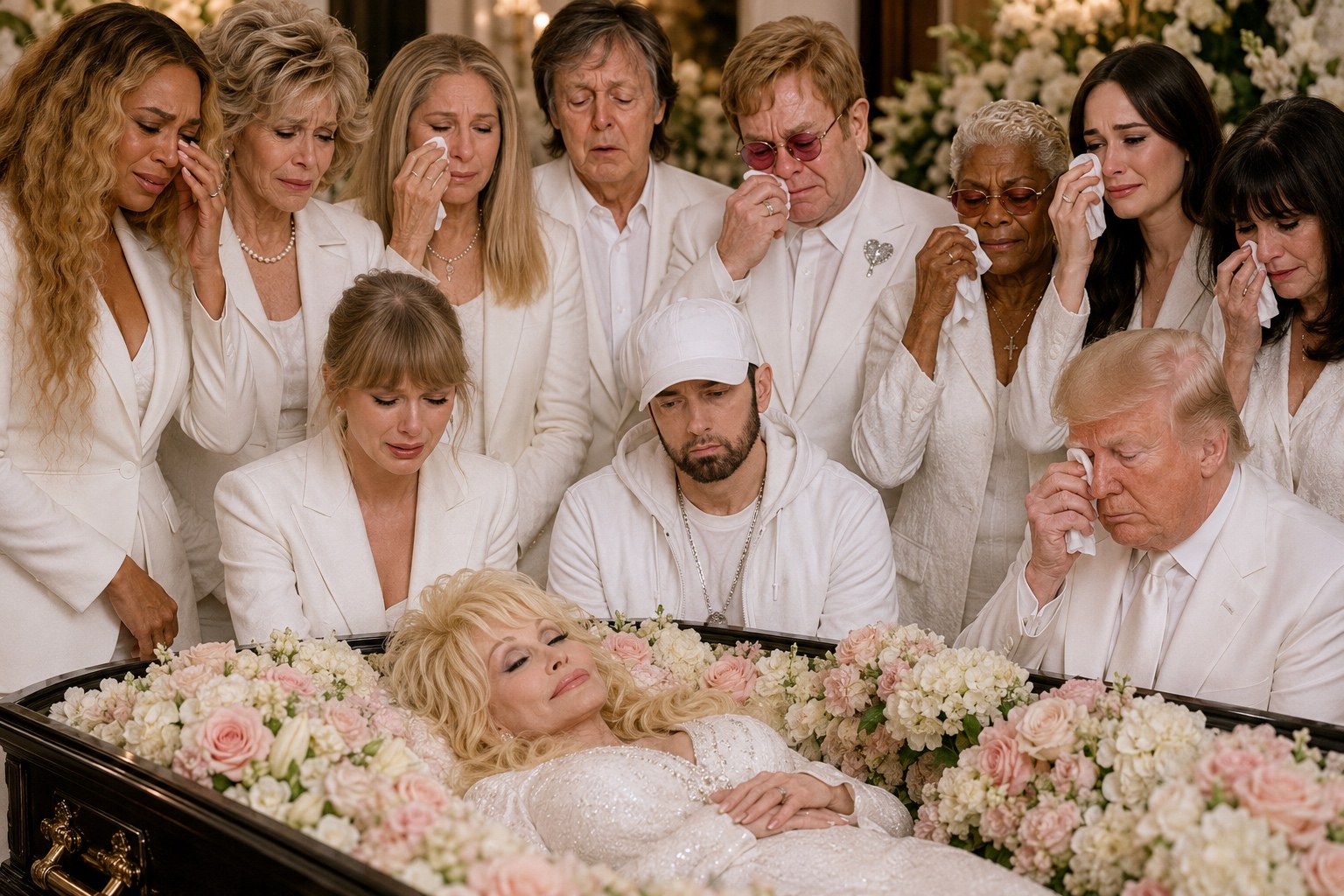 Dolly Parton and friends by Chat GPT