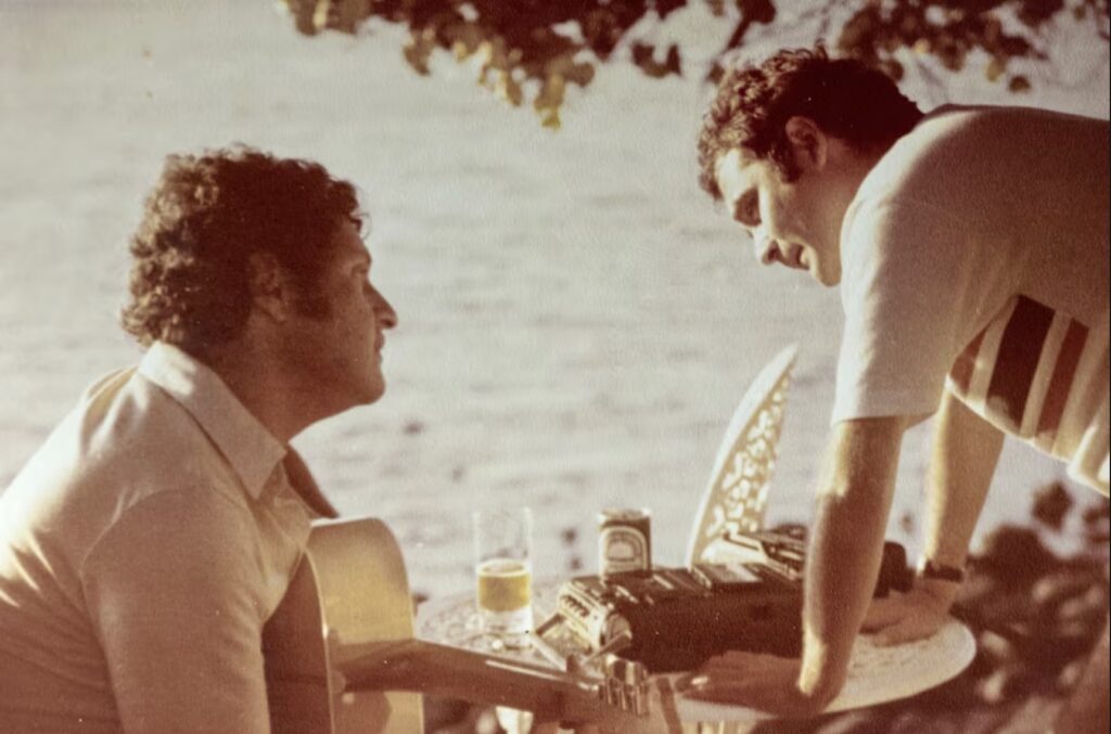 Claude Lemesle et Joe Dassin