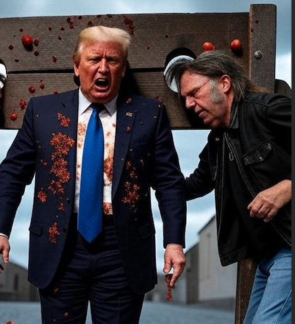 Trump Neil Young