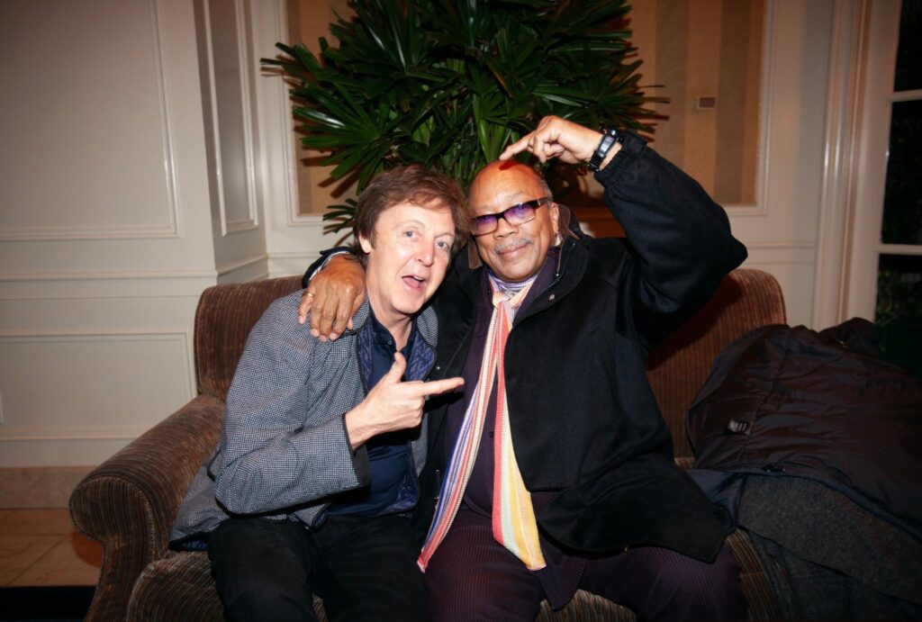 Paul McCartney Quincy Jones