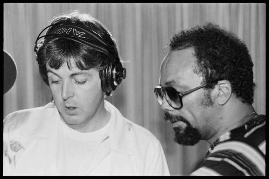 Paul McCartney Quincy Jones