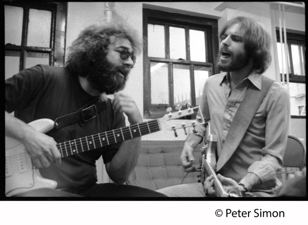 Jerry Garcia et Bob Weir