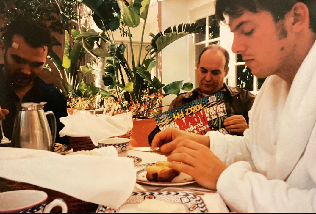 Breakfast at the Sunset Marquis, 1992.Morrissey Howie Klein