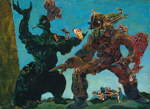 Les barbares de Max Ernst