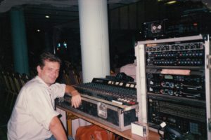 sonorisateur tournée Eric Le Lann 1990, Asie du Sud Est, date Bangkok