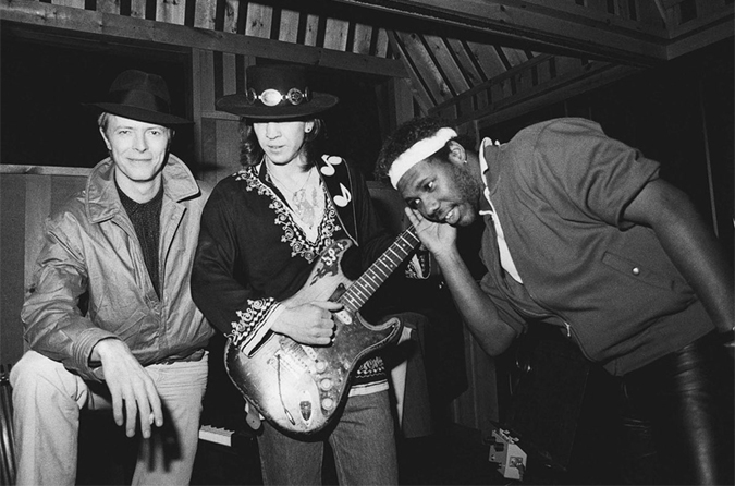 Stevie Ray Vaughan  and David Bowie