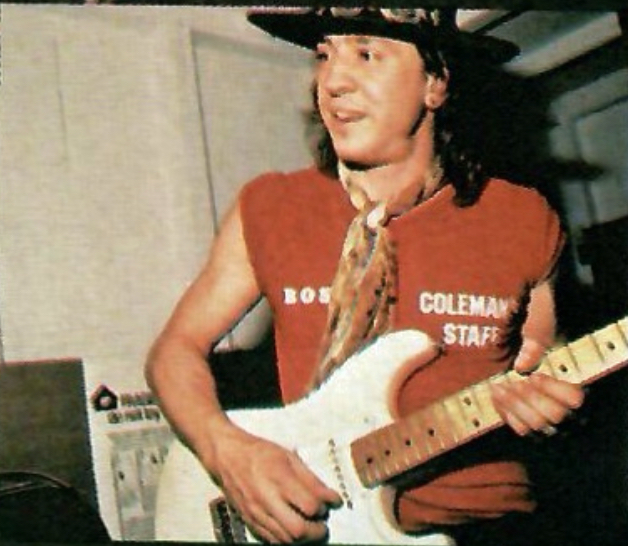 Stevie Ray Vaughan by Jean Yves Legras