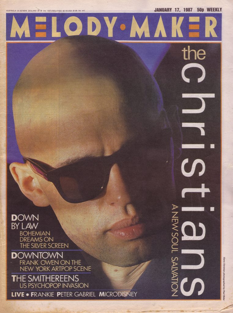 the-christians-on-the-cover-of-melody-maker-17th-january-1987