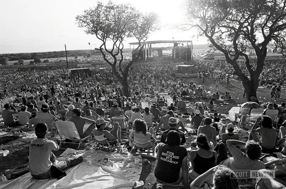 Willie Nelson Meadows picnic 1984